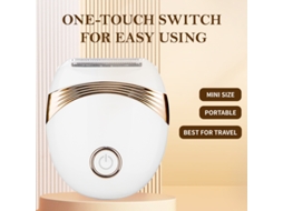Lurelia Depilador Elétrico Xd-855 Branco Pérola, Portátil, Usb, 93 G, Lâmina 420j2, Corpo Inteiro, Embalagem Inglesa