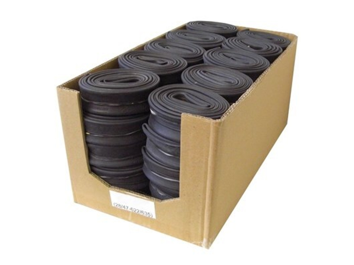 Pacote de 50 tubos de válvulas Presta SCHWALBE 28x3/4-1 1/8