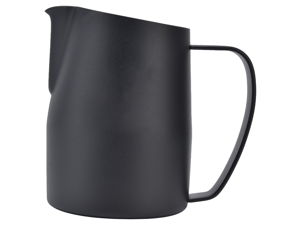 Jarra Espumadora De Leite Cafeblack De 450 Ml Com Bico Pontiagudo E Revestimento Superior Inclinado Em Ptfe