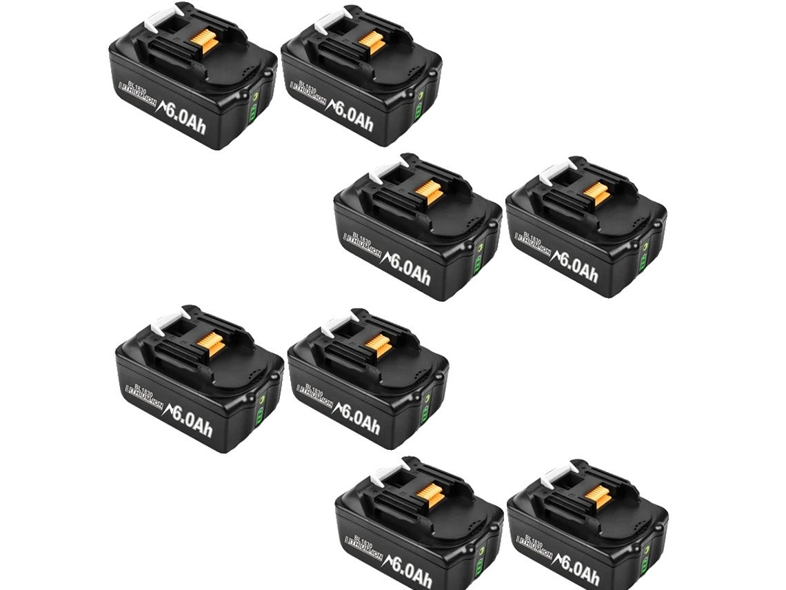 Bateria, 18v Li-ion, Alta Capacidade, 8 Bateria 6.0ah