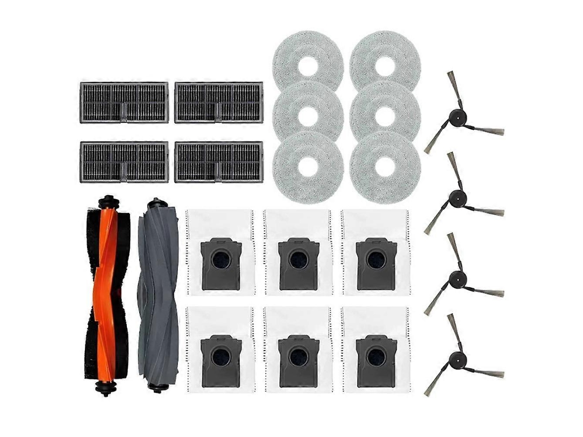 Escova Lateral P50, Para Mova P50 Pro Ultra / P10 Aspirador Acessórios Main Esfregona Bags