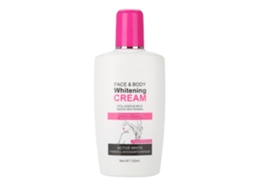 Creme Corporal Branqueador Com Leite 120g Hidratação Nutrição Cuidado Da Pele
