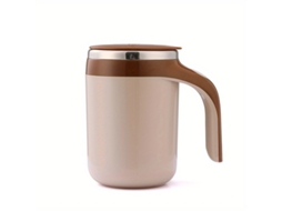 Taça de Café elétrica multifuncional, leite giratório, aço inox, portátil, USB | STELASPLEN