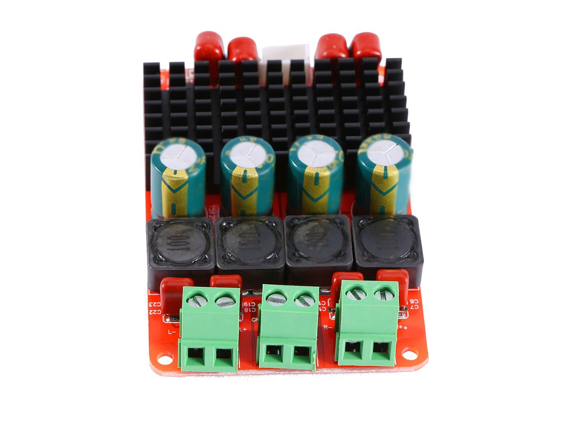 Placa Amplificador de Áudio Tpa3116 50w*2 Canal Dual Mono Pbtl 12v 24v Amp