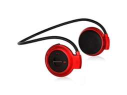 Mini MP3 Player Hengrongshen 503 com fones de ouvido Bluetooth, rádio FM e cartão TF de 32 GB