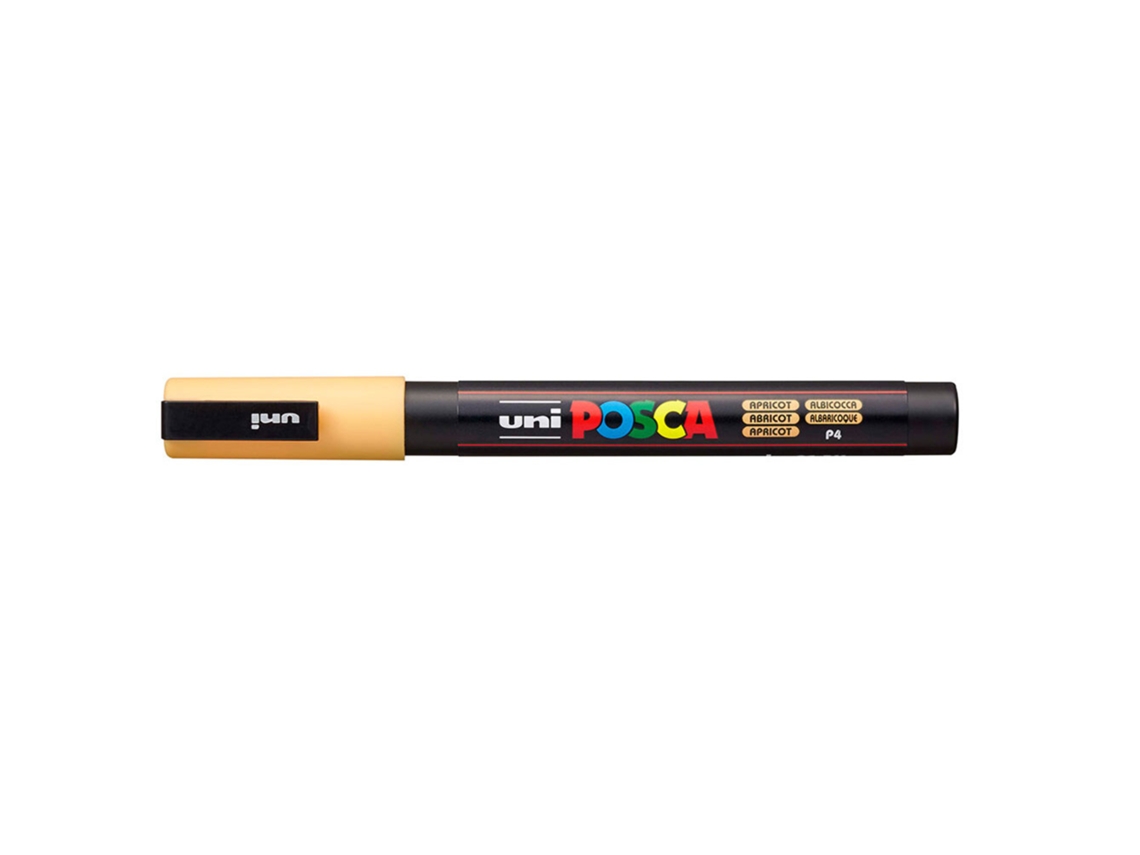 Marcador POSCA Pc-3M Ponta Redonda Fina 0,9 a 1,3 Mm Pêssego