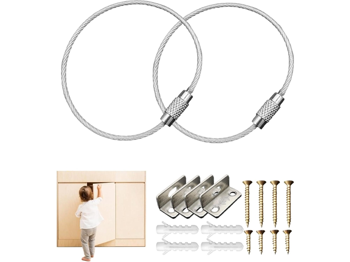 Kit Anti-tombamento Para Móveis, Conjunto De Proteção