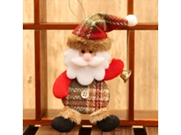 Conjunto de 4 peças Santa, boneco de neve, alce, urso LAXISCREED