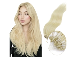Extensões De Cabelo, 100% Cabelo Humano, Design Microloop, 60, 50 Fios-c, 20 Polegadas 30g-b
