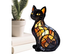 Luminárias Noturnas de Animais para Crianças - Escultura em Resina