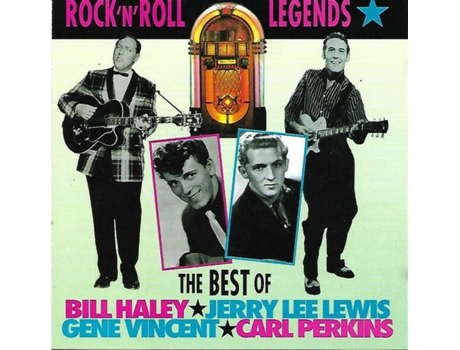 Cd Rock N Roll Legends - The Best Of Bill Haley Jerry Lee Lewis Gene Vincent Carl Perkins Prism Leisure