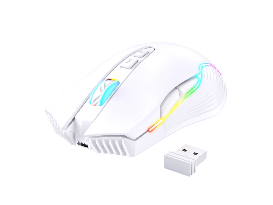 Rato Gaming LAXISCREED 2.4g Sem Fio Bluetooth Usb Recarregável