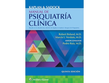 Livro Kaplan y Sadock. Manual de psiquiatria clinica de Robert Boland e Marcia Verduin (Espanhol)