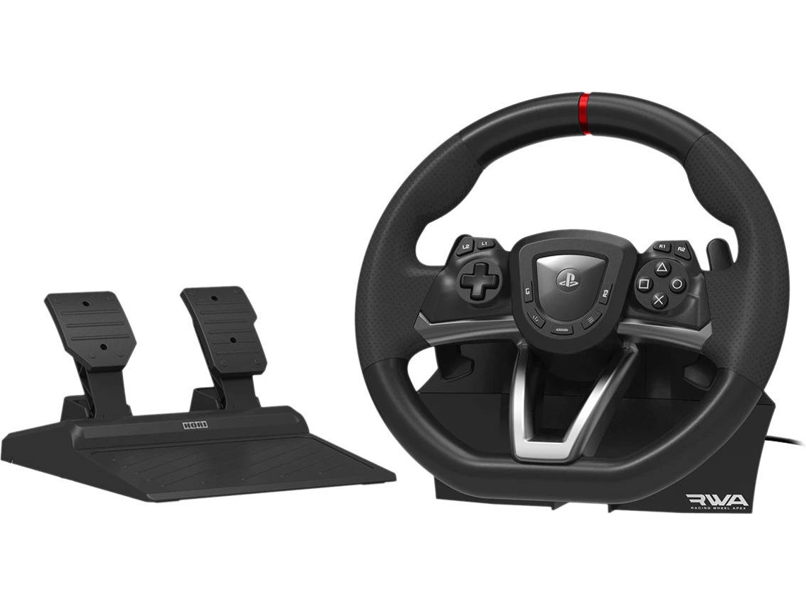 Volante + Pedais HORI Apex (PS5/PS4/PC - Preto)