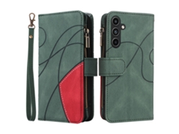 Capa Carteira Ks Para Samsung Galaxy A15 - Verde