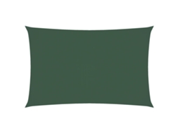 Vela Para Sol Tecido Oxford Retangular Verde Escuro MAISON EXCLUSIVE (5x8m)