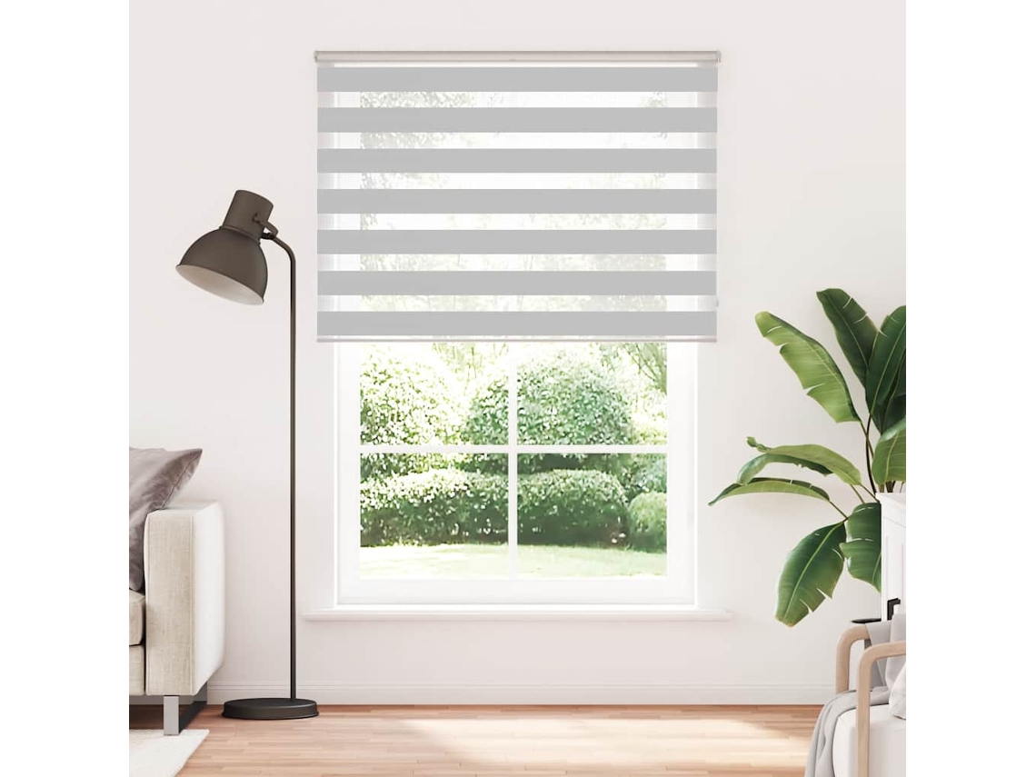 Maison Exclusive - Cortina De Zebra 165x200 Cm Largura Do Tecido 160,9cm Poliéster