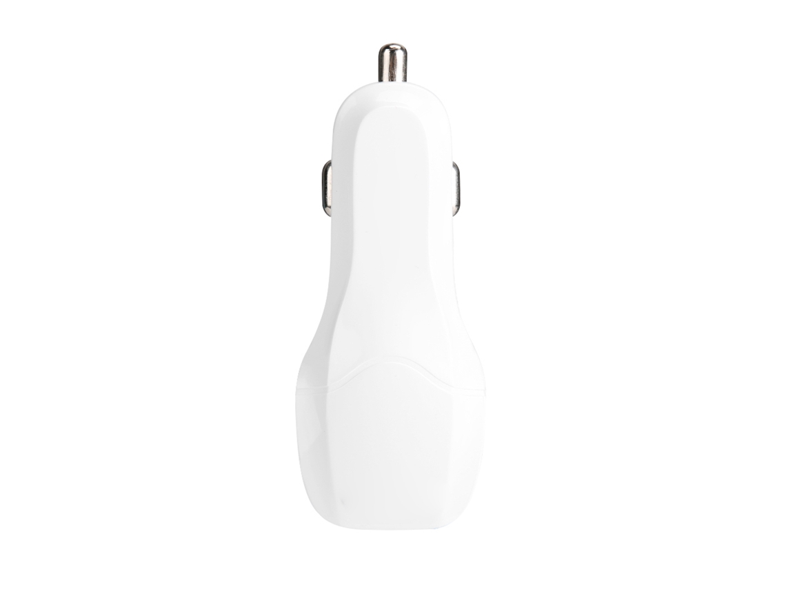 Cargador De Carro Portátil 12-24v Usb 3.0 Rápido Para Telefone Câmera Tablet Acessório Prático Branco