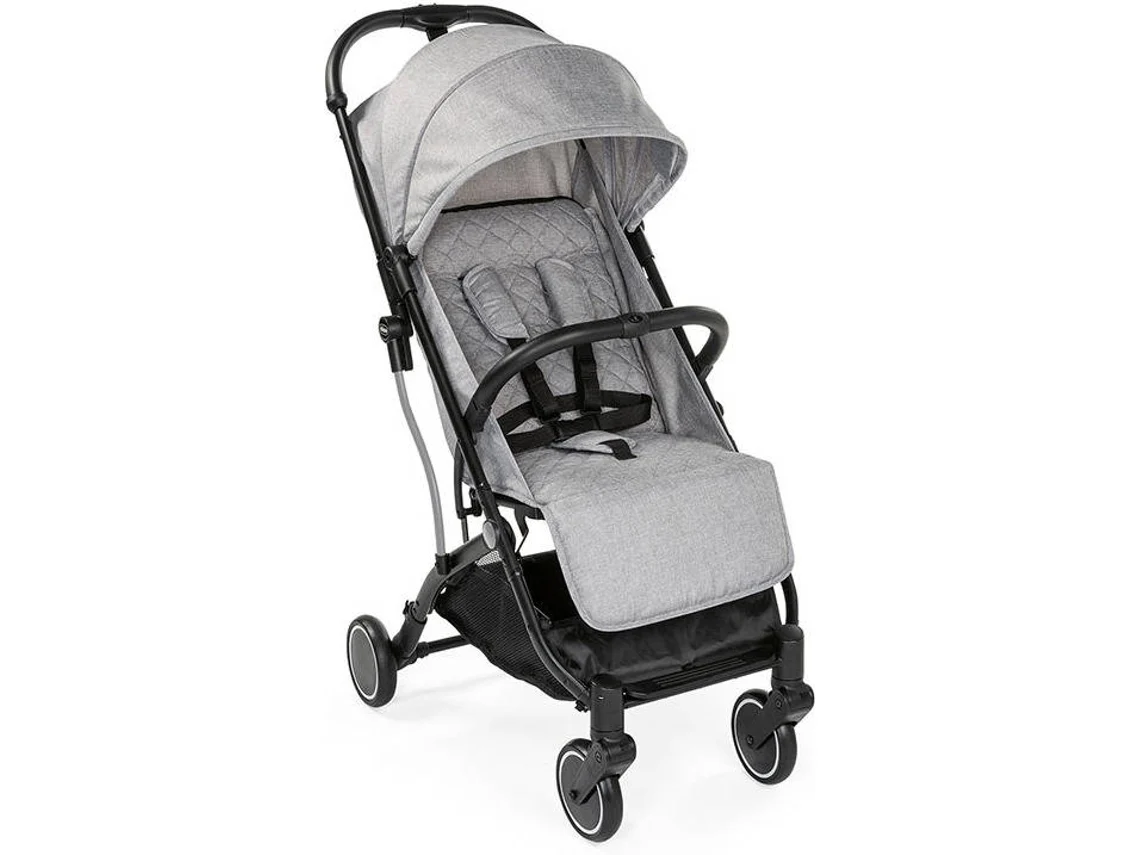 Carrinho de Bebé Individual CHICCO Trolley Me 2020 Preto e Cinzento