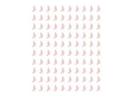 100 Clips de Papel Forma Pimienta Resistente Al Deslizamiento Y Herrumbre Metal para Uso Diario En Oficina