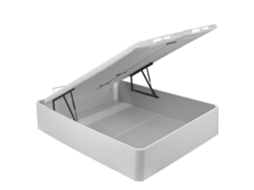 Sommier com Arrumação PIKOLIN Naturbox 2.0 Tampa Dupla - 150x190cm (41 Cm de Altura - Branco)