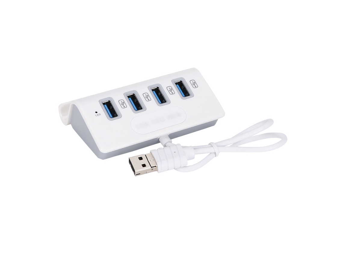 Hub USB Golden Light de 4 portas (múltiplas interfaces, adaptação OTG)