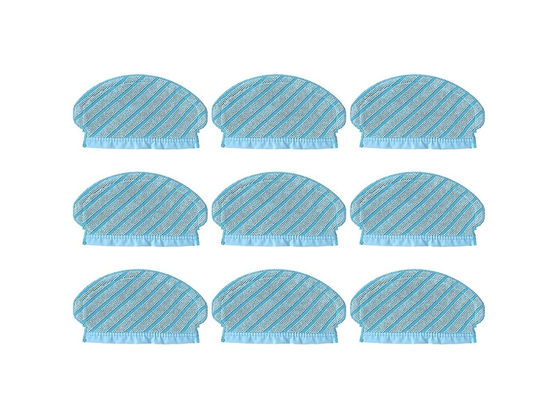 9peças Pano De Mop Aplicável Ao Aspirador De Pó Ecovacs Deebot Ozmo 920 950 Series