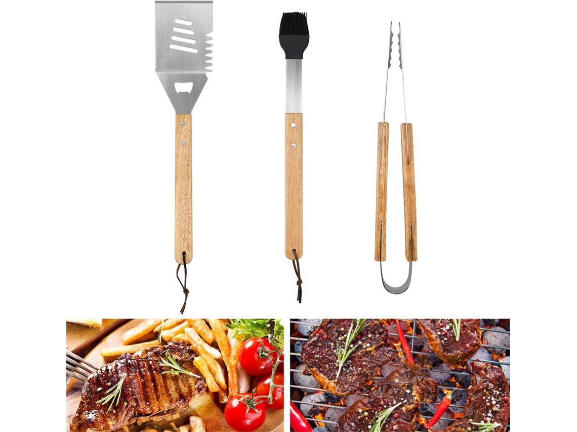 Escova de Limpeza para Grelha, Aço Inoxidável AQUAFORGE