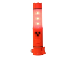 Martillo De Seguridad Multifuncional 6 En 1 Com Luz Led E Alarme Piscante Para Escape De Carros E Quebravidros
