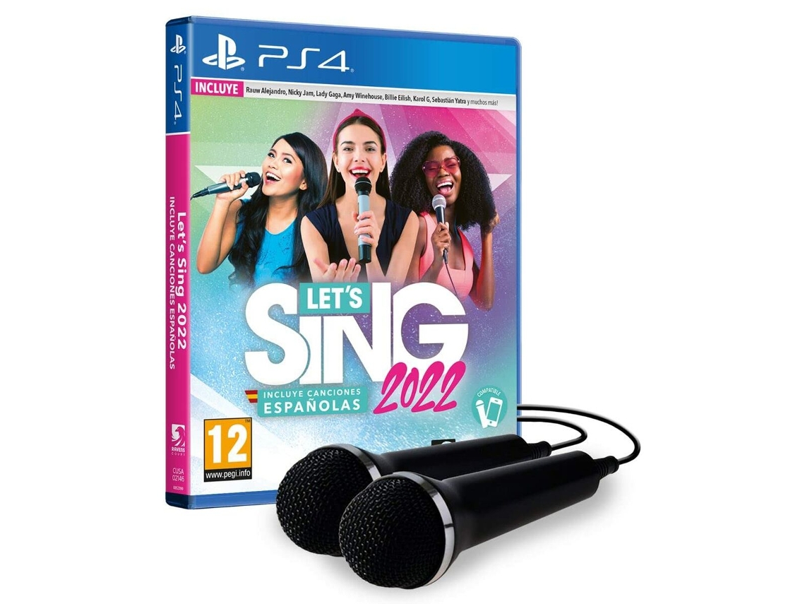 Juego PS4 Lets Sing 2022 + Micros