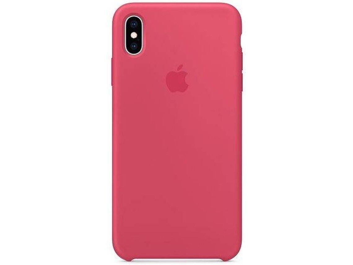 Capa APPLE iPhone XS Max Silicone Rosa