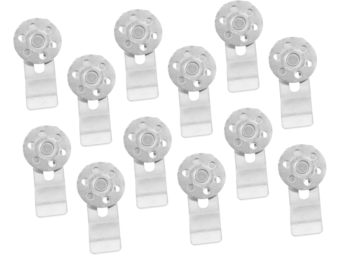 Conjunto Com 12 Clipes De Fixação Para Pia De Cozinha, Acessórios De Suporte Resistentes E Duráveis Gokoco