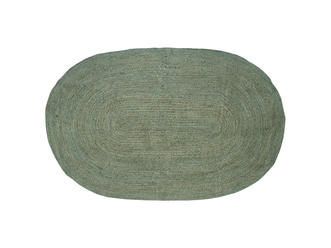 Vidaxl Tapetes De Área Verde-azeitona 205 X 305 Cm Juta