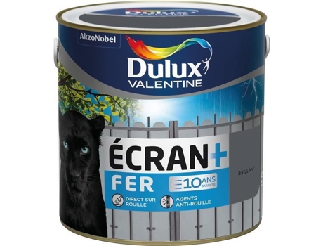 Pintura Dulux Valentine Ecran 2 L Antracite Brilhante Glicerolftálica