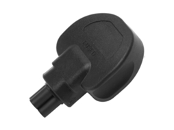 2 Unidades de Adaptador de Energia Iec320 C5 13a para Chassi Pdu, Conversor de Energia 100 CHABERLU