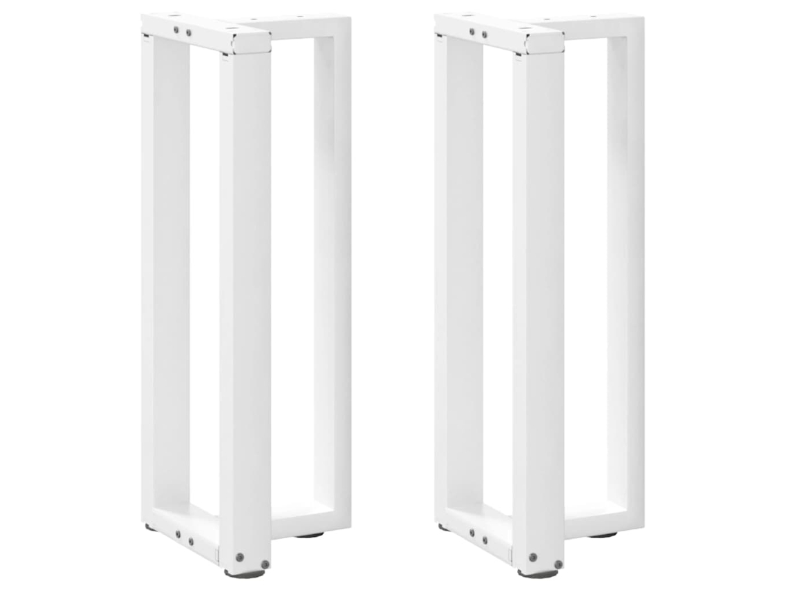 Console Table Leg, Console Table Legs Vidaxl Branco Aço (38 X 25 X (72-73) Cm)