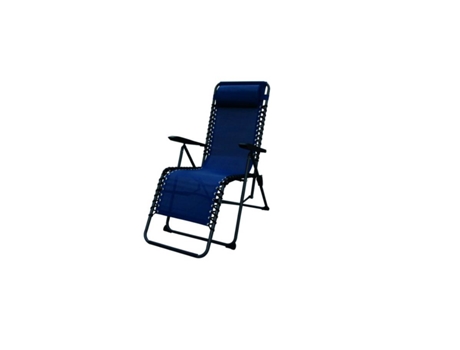 Cadeira  Azul (Metal e Poliéster - 26x65x108 cm)