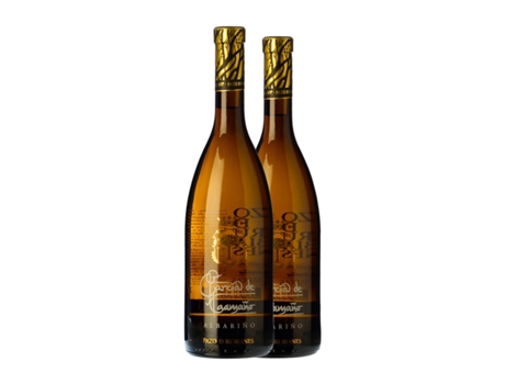 Vinho branco PAZO DE RUBIANES García de Caamaño Albariño Rías Baixas Crianza (0.75 L - 2 Unidades)