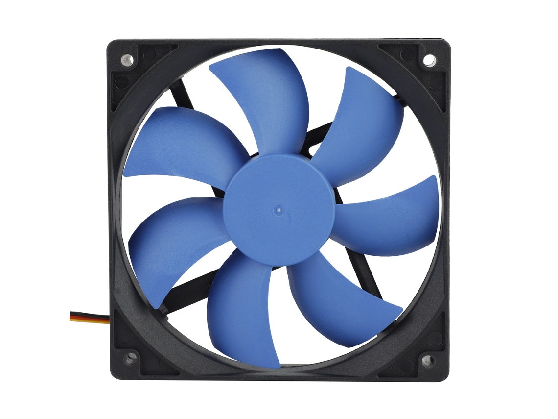 Cooler Silencioso Para Computador 4pin Portátil Interno Para Gabinete De Cpu Azul