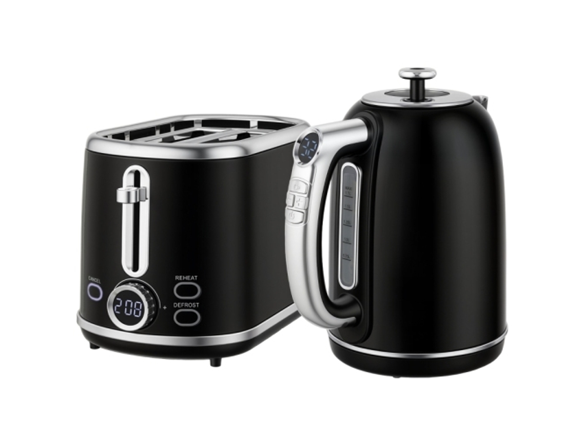 Chaleira Torradeira 1.7l Design Retro Função Memória Ziwei Store
