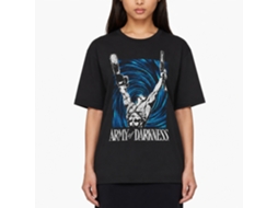 Rockinstone Army Of Darkness Movie Ash And Portal Black Adult T-shirt Size:s