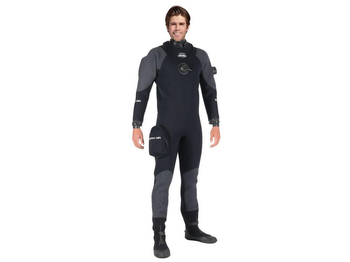 Mares Fato Seco com Botas Xr3 Neoprene Latex
