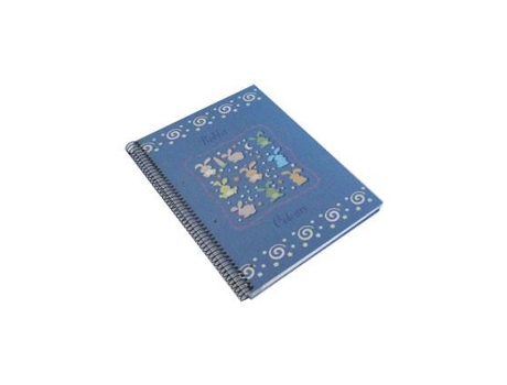 Caderno Espiral Rabbit A4 Pautado 120 Folhas