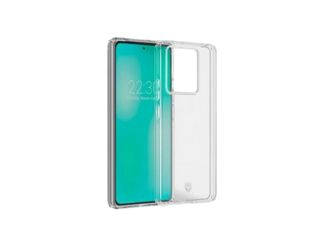 Capa Inserções Reforçadas Sistema Feel para Xiaomi Redmi Note 13 5G FORCE CASE Plástico Transparente