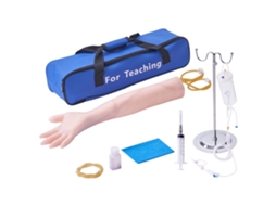 Kit de Prática de Flebotomia VEVOR Kit de Treinamento Intravenoso de Punção Venosa Iv Kit de Braço de Prática Iv