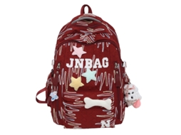 Laxiscreed Mochila Escolar Leve E Moderna Com Grande Capacidade Para Estudantes E Jovens