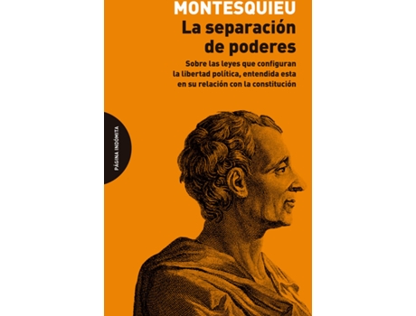 Livro La Separación De Poderes de Montesquieu (Espanhol)