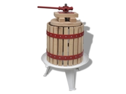 Vidaxl Prensa Para Fruta E Vinho 12 L