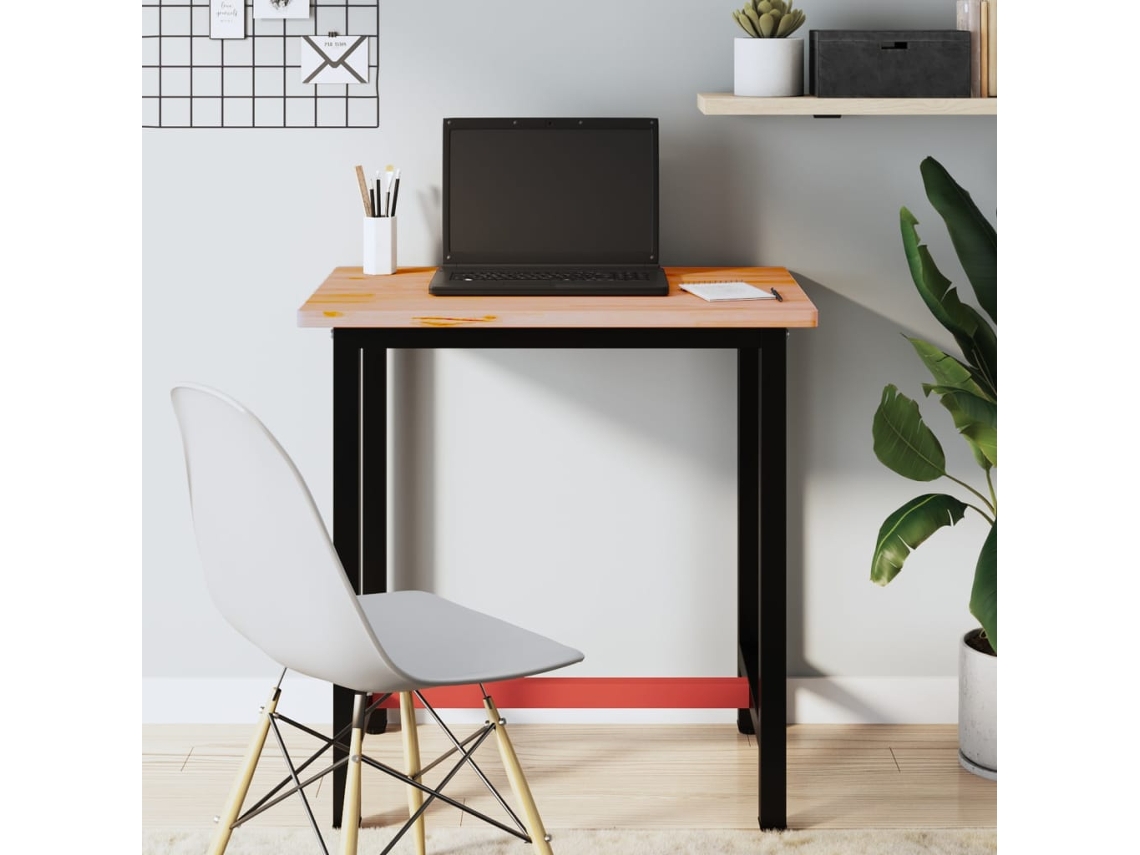 Tampo De Mesa | Tampo De Secretária | Superfície Da Mesa 80x55x2,5 Cm Madeira De Faia Maciça