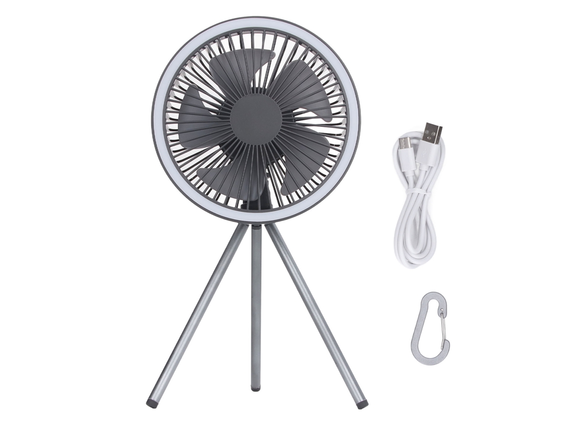 Ventilador de Acampamento com Tripé 10000mah S/MARCA